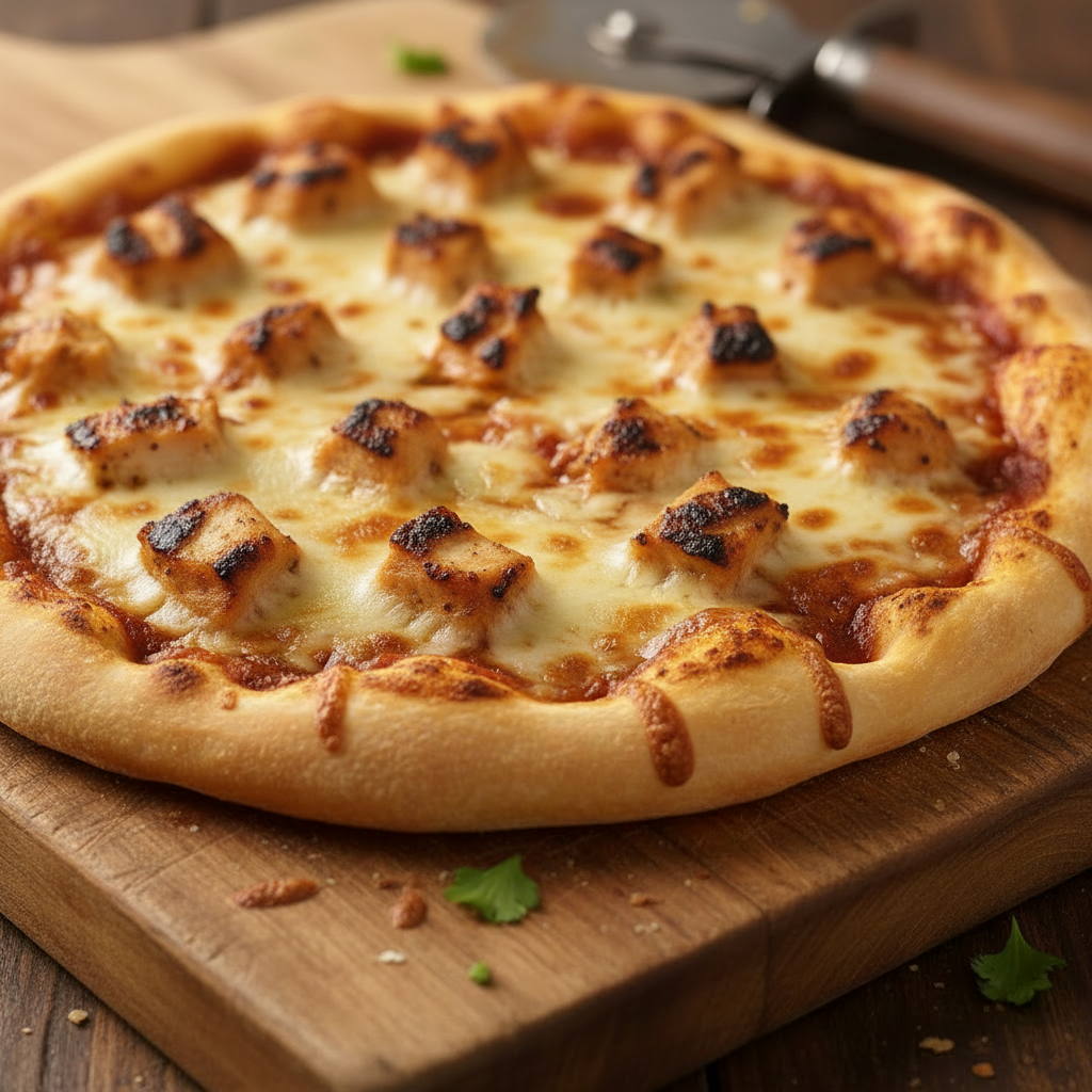 Pizza de Pollo BBQ XL 16" $16
