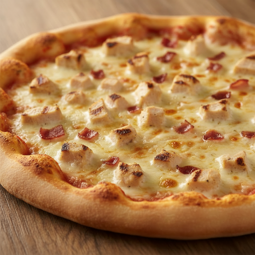 Pizza Pollo Tocino XL 16" $16